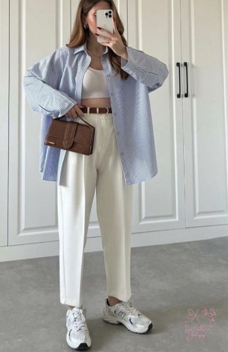 بنطلون قماش ZARA