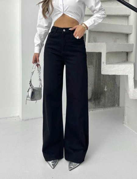 بنطلون جبنز zara لون اسود 🖤