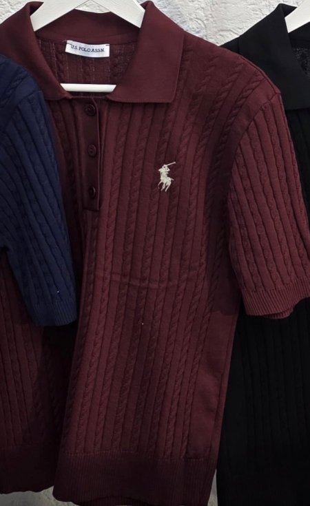 بلوز polo مع ازرار